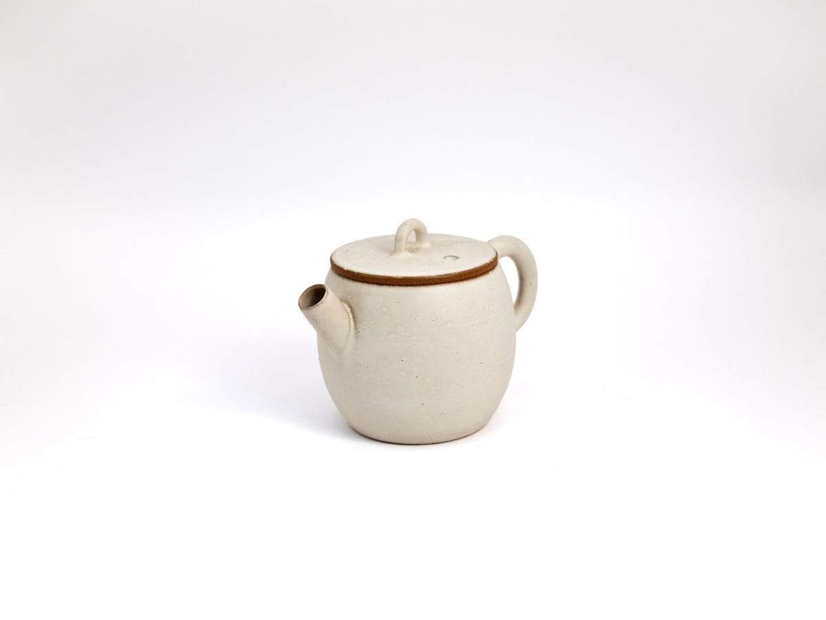 Ivory Ceramic Teapot