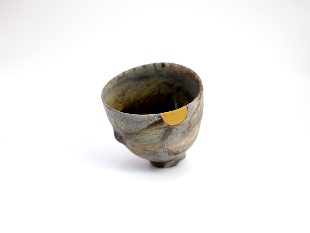 Wood Fired Kintsugi Yunomi