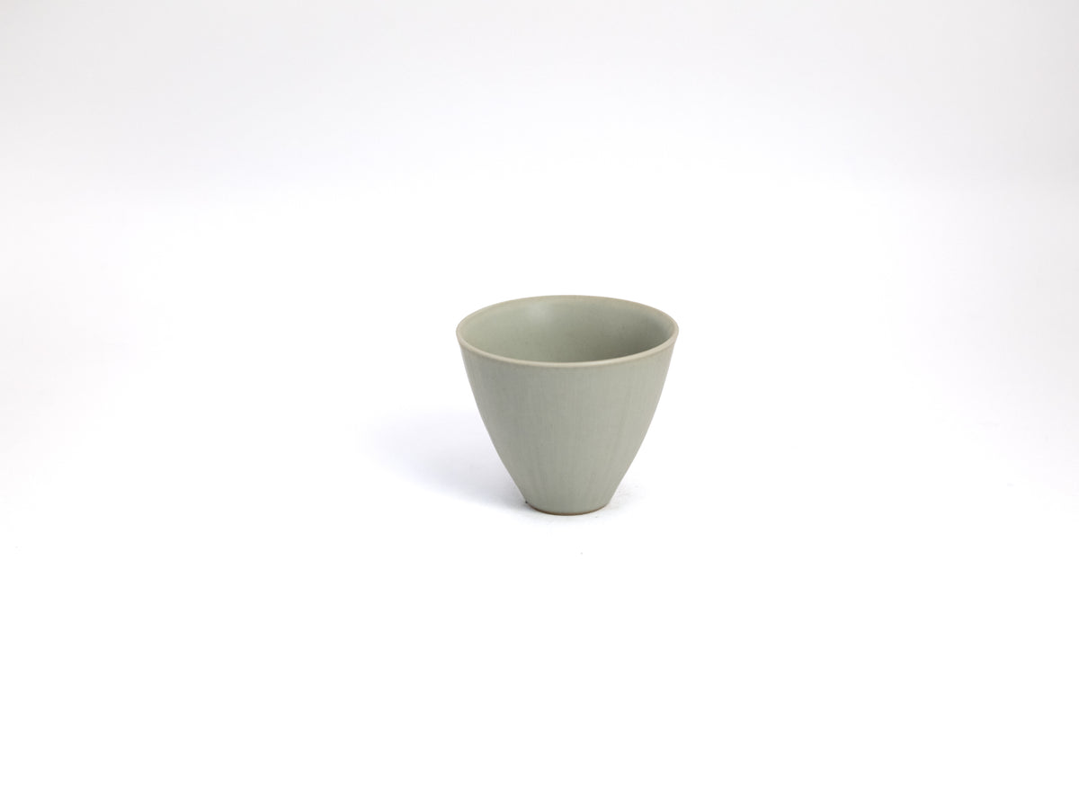 Grey Silken Tea Cup