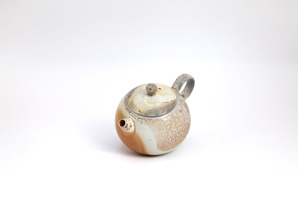 Wood Fired Porcelain Teapot