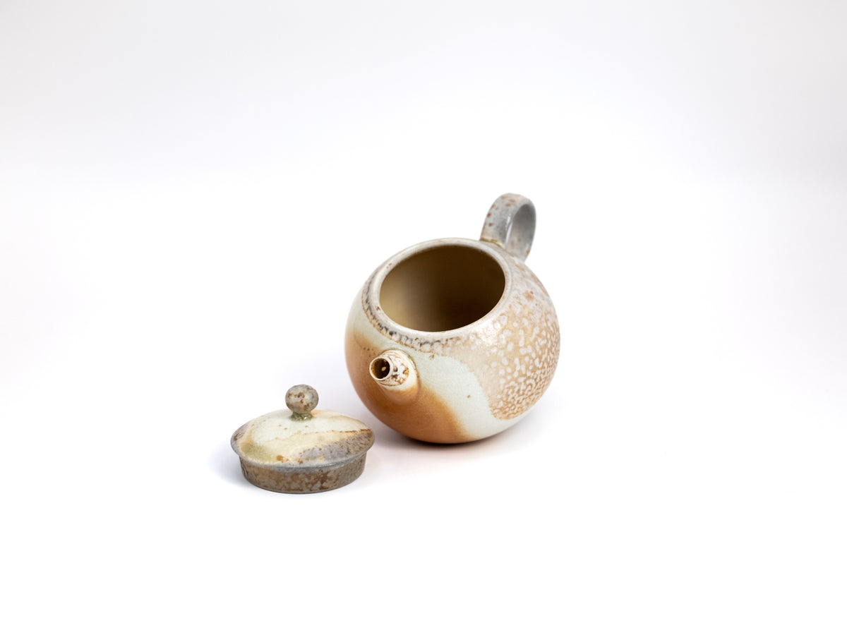 Wood Fired Porcelain Teapot