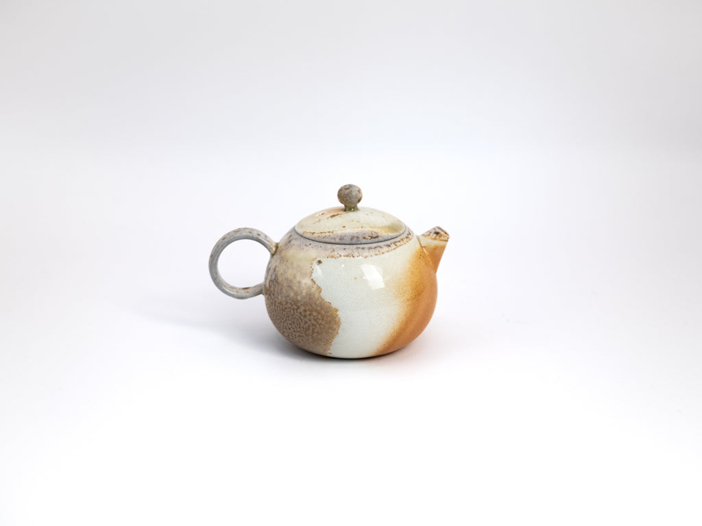 Wood Fired Porcelain Teapot