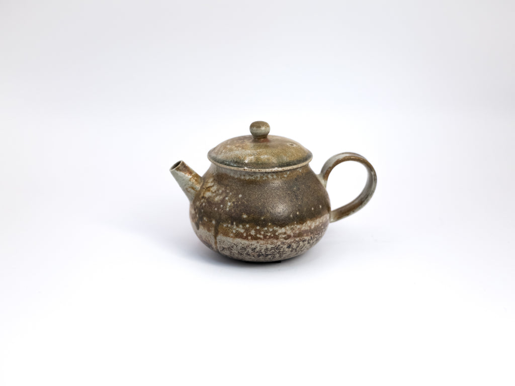 Wood Fired Porcelain Teapot