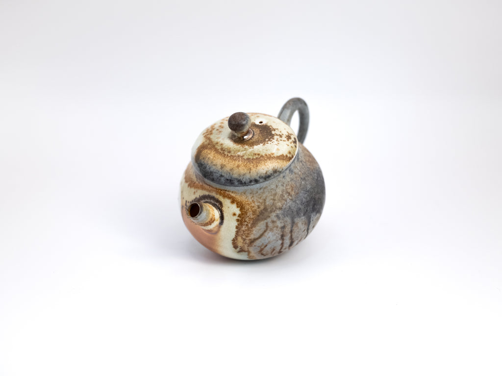 Wood Fired Porcelain Teapot