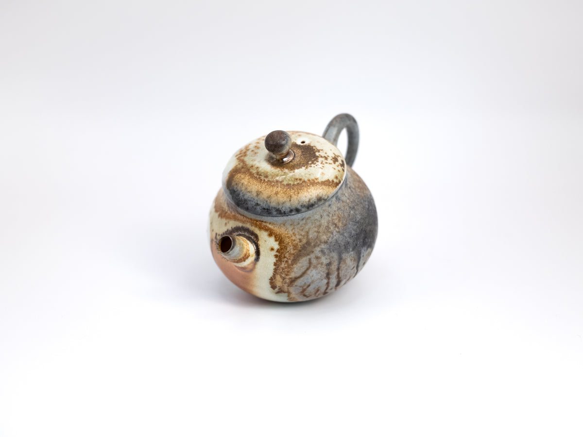 Wood Fired Porcelain Teapot