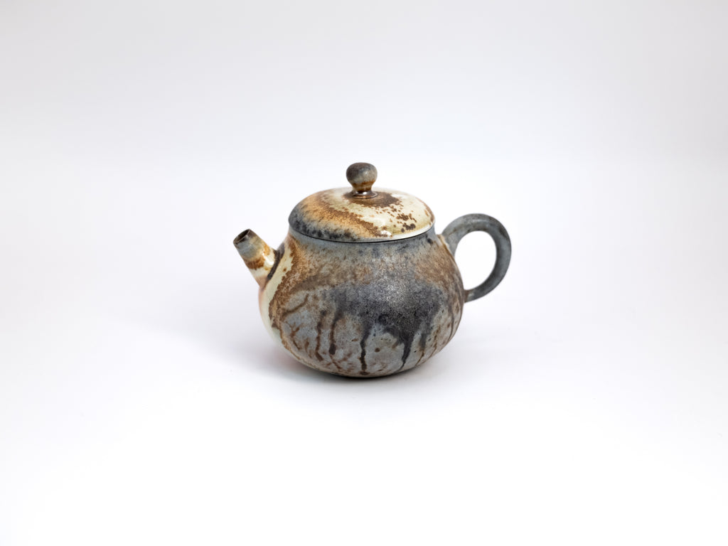 Wood Fired Porcelain Teapot