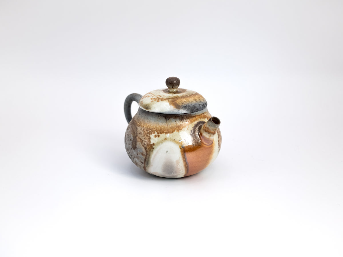 Wood Fired Porcelain Teapot