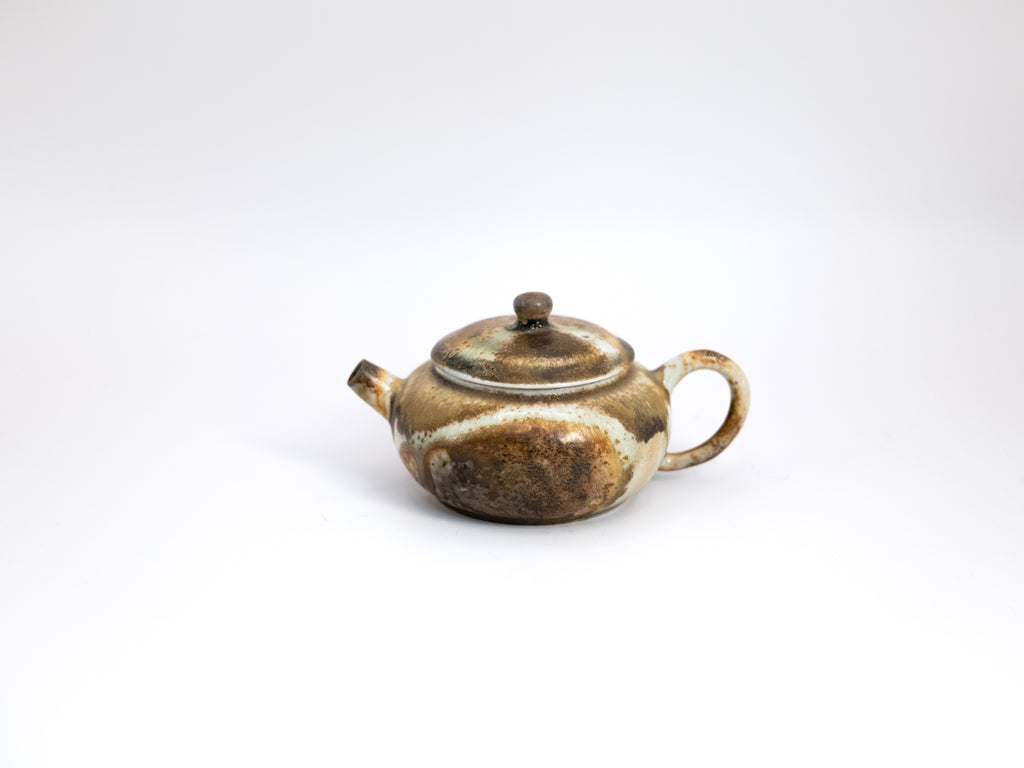 Wood Fired Porcelain Teapot