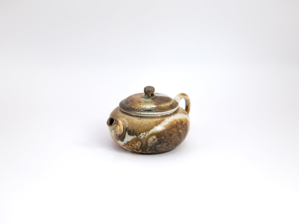 Wood Fired Porcelain Teapot