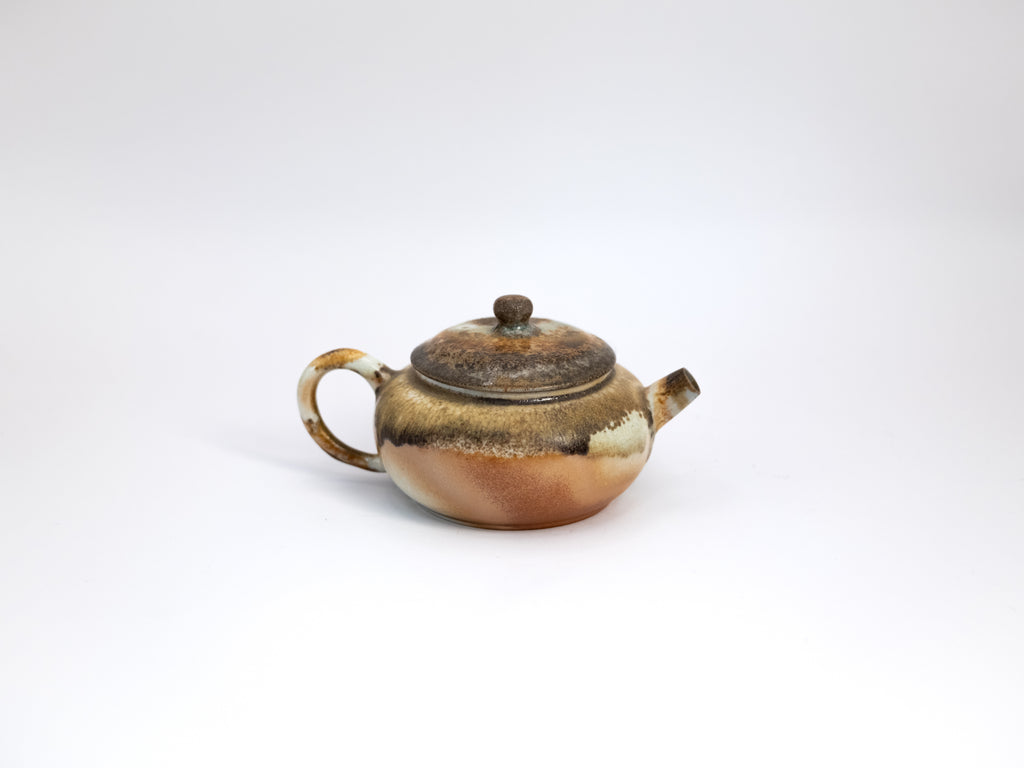 Wood Fired Porcelain Teapot