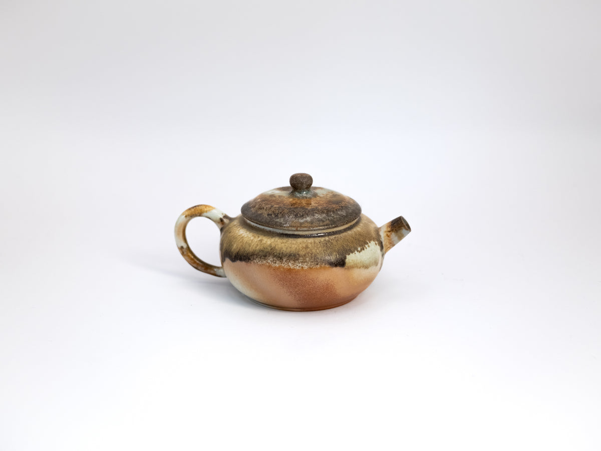 Wood Fired Porcelain Teapot