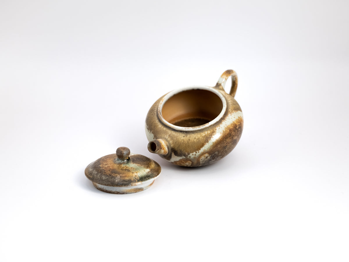 Wood Fired Porcelain Teapot