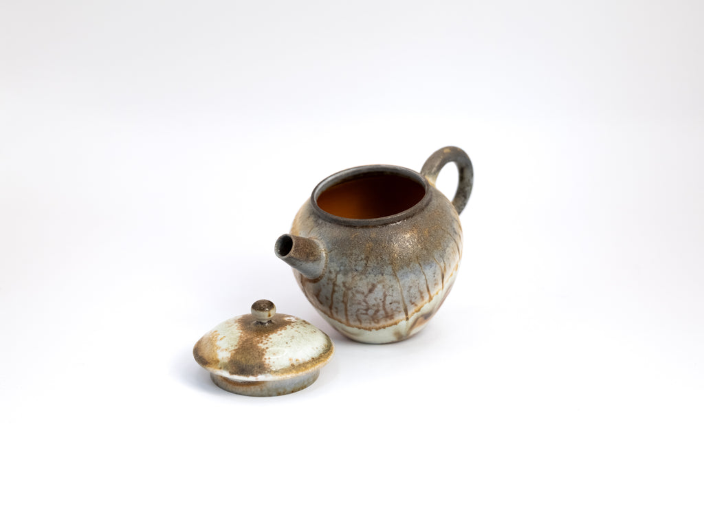Wood Fired Porcelain Teapot