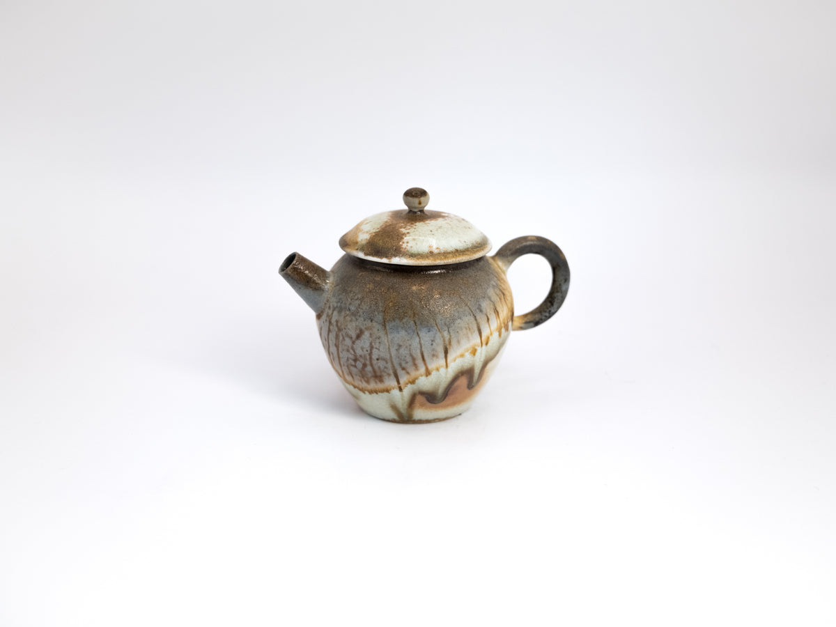 Wood Fired Porcelain Teapot