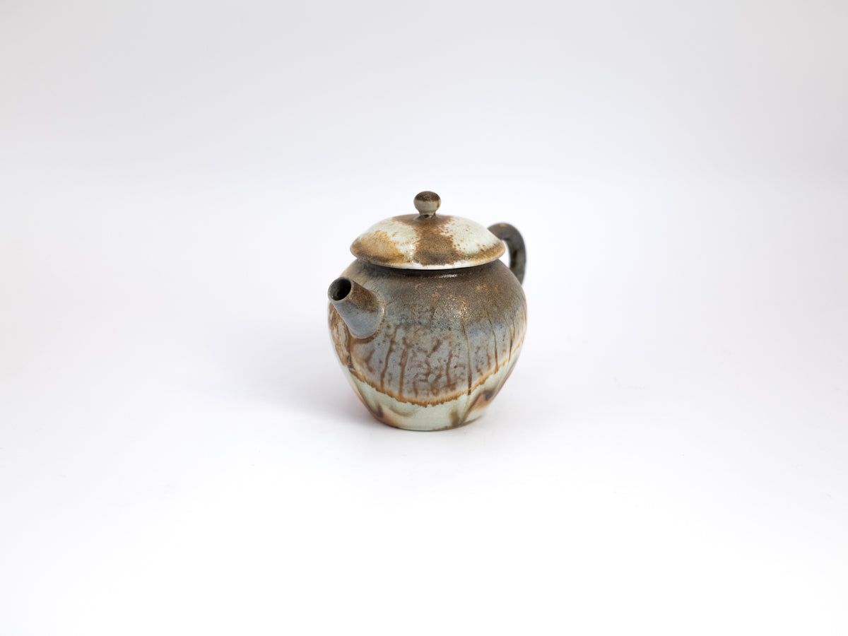 Wood Fired Porcelain Teapot