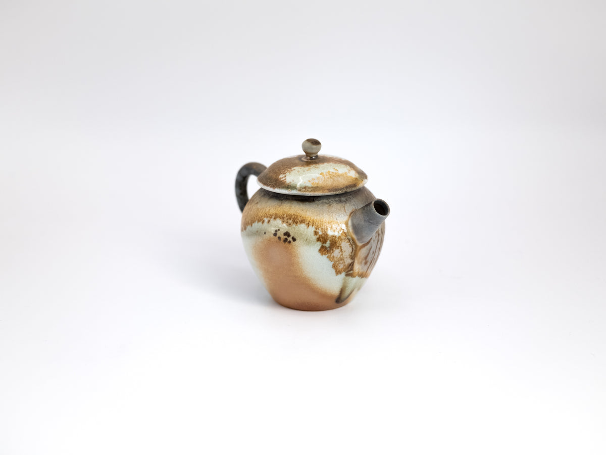 Wood Fired Porcelain Teapot