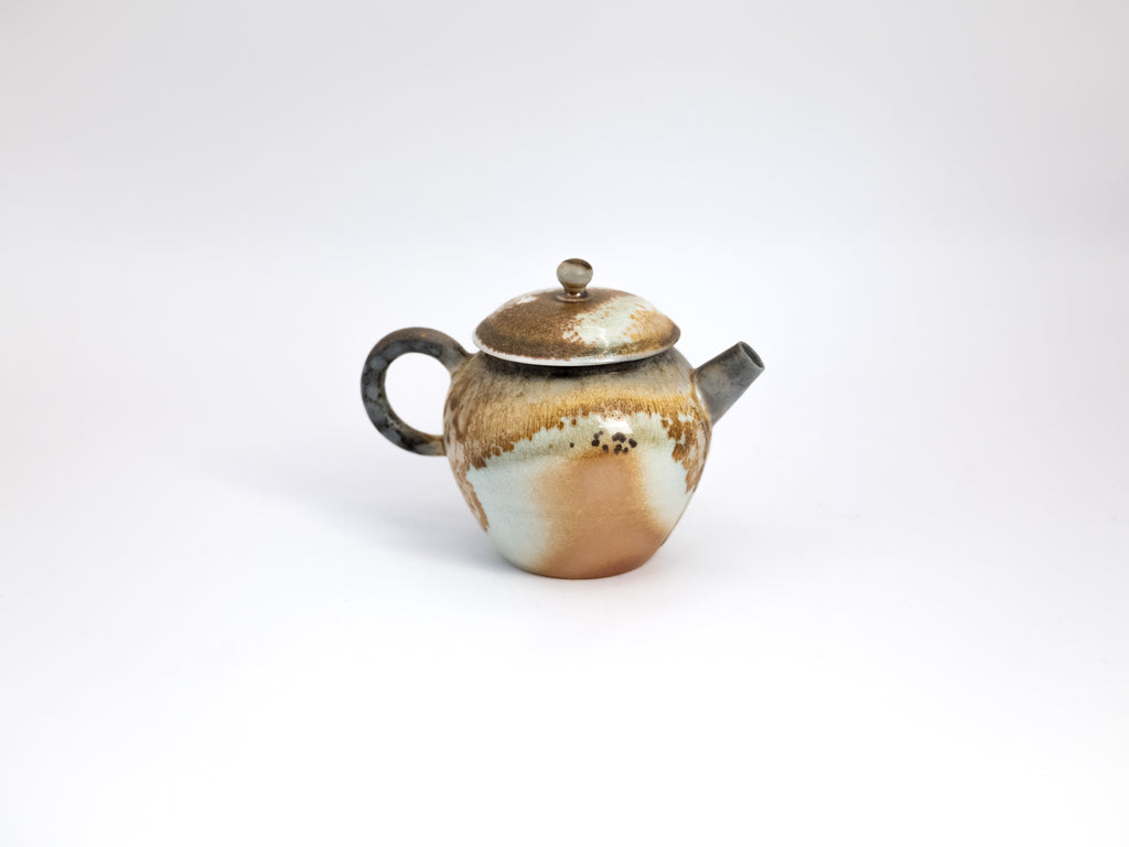 Wood Fired Porcelain Teapot