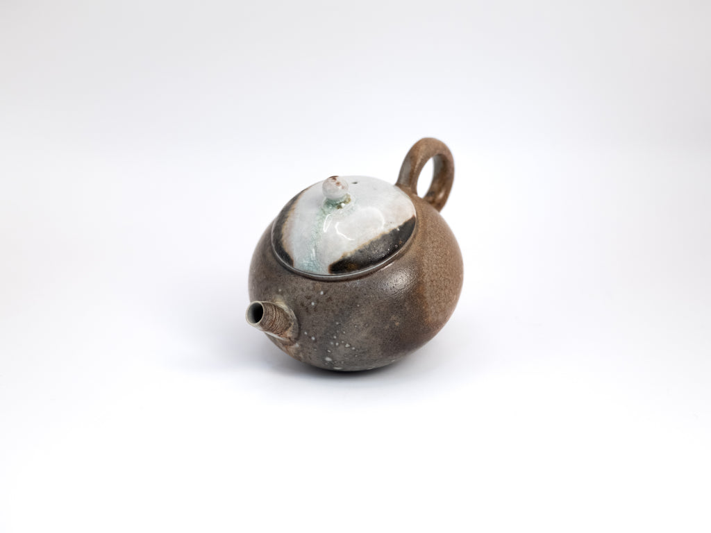 Wood Fired Porcelain Teapot