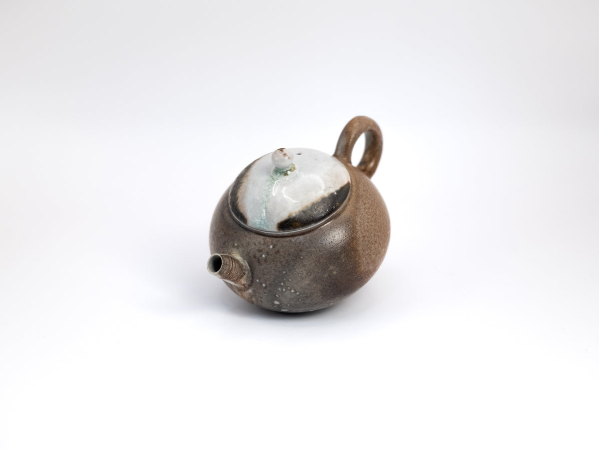 Wood Fired Porcelain Teapot