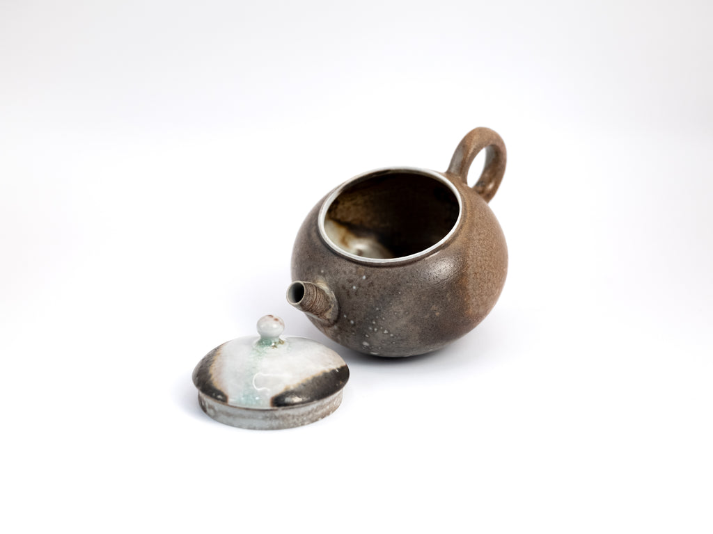 Wood Fired Porcelain Teapot