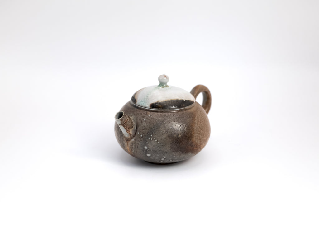 Wood Fired Porcelain Teapot