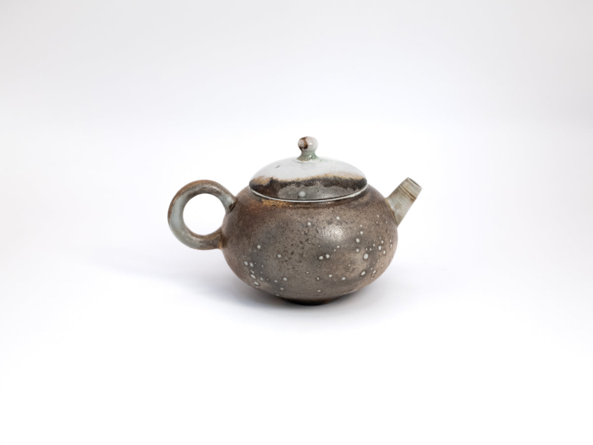 Wood Fired Porcelain Teapot