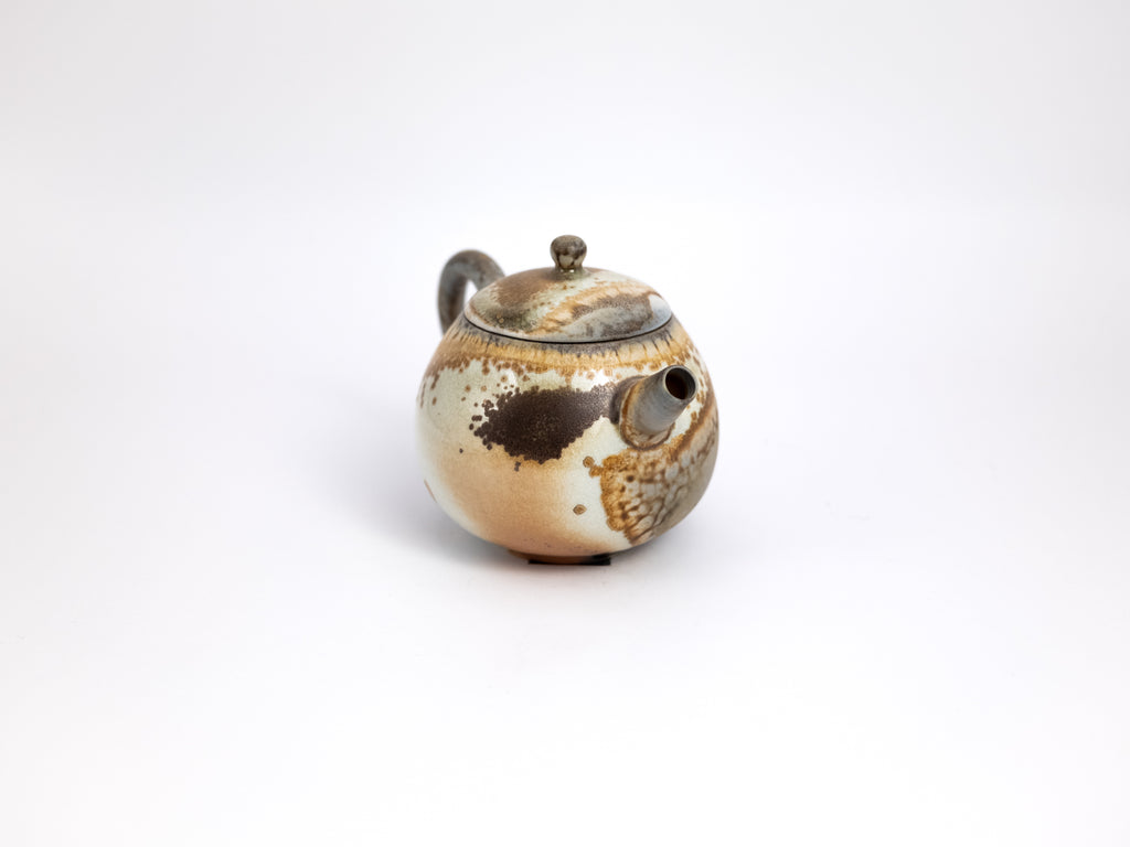 Wood Fired Porcelain Teapot