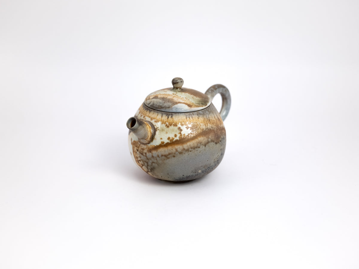Wood Fired Porcelain Teapot