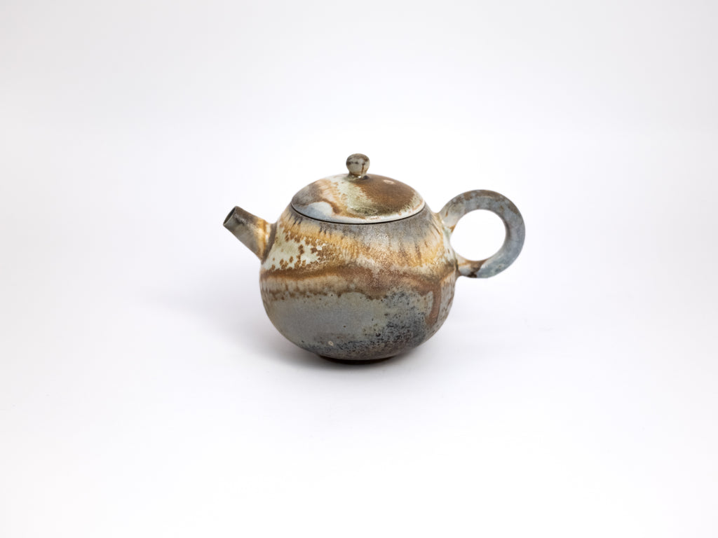 Wood Fired Porcelain Teapot