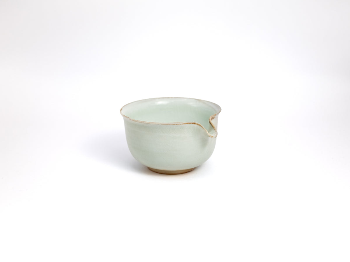 Wood Fired Porcelain Tea Pitcher