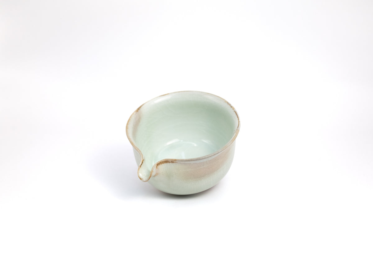 Wood Fired Porcelain Tea Pitcher