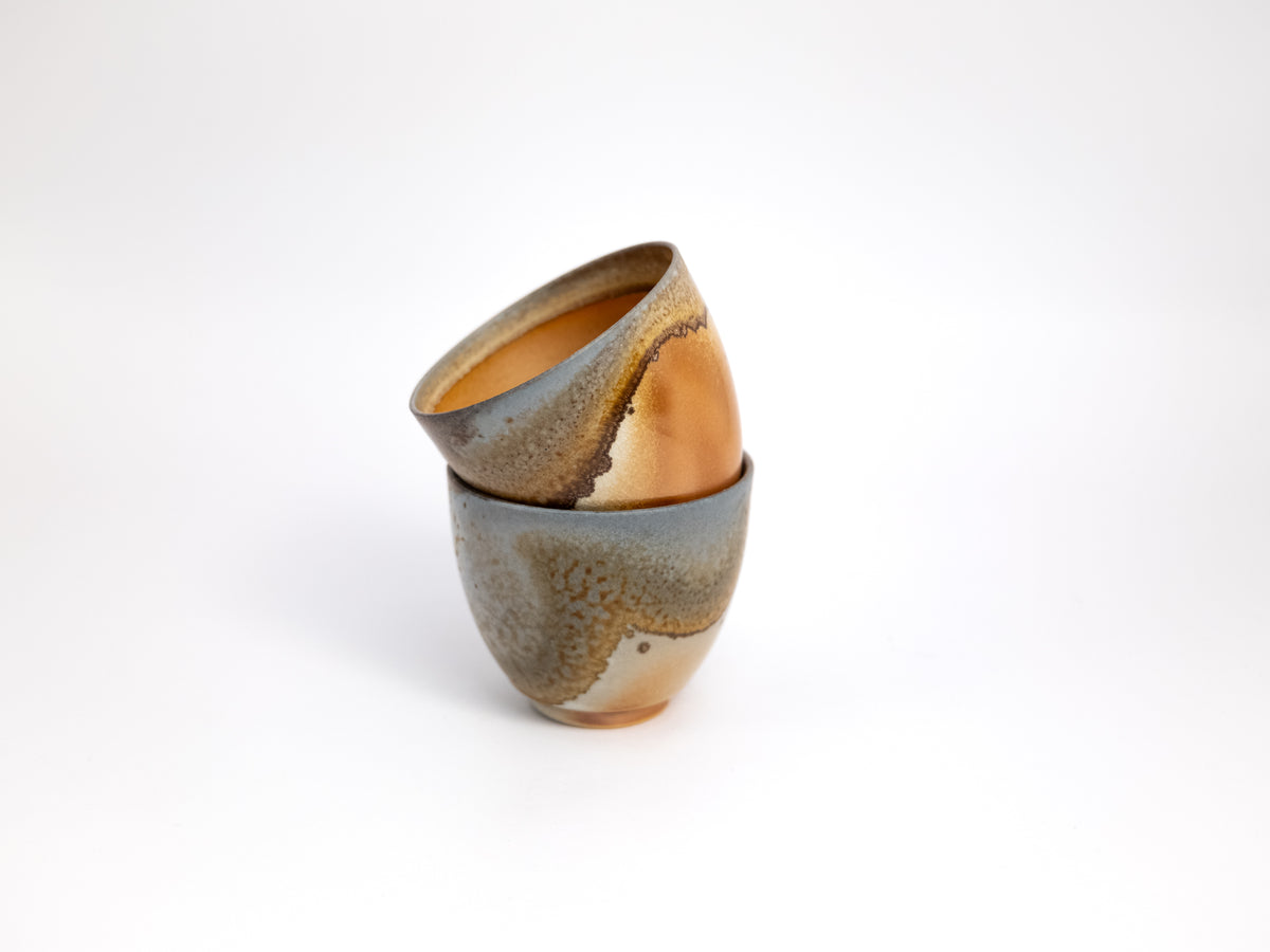 Wood Fired Porcelain Teacup