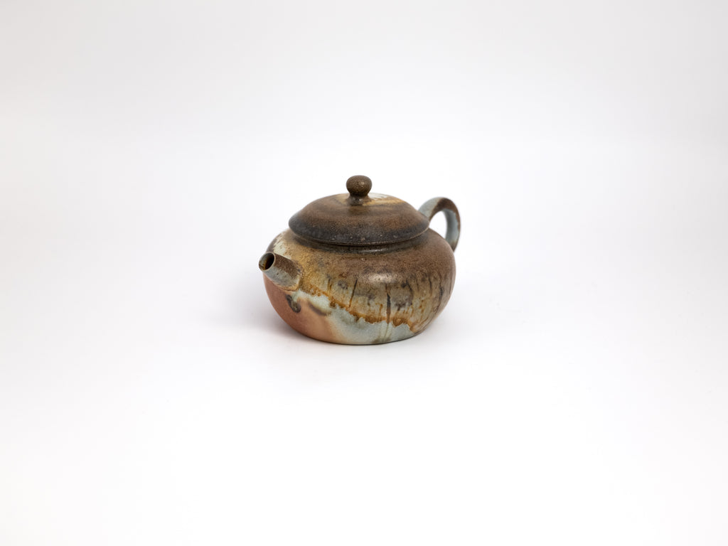 Wood Fired Porcelain Teapot