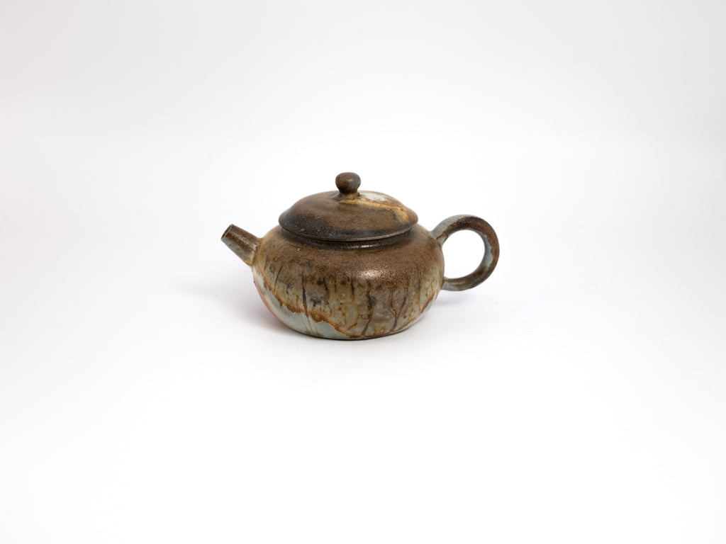 Wood Fired Porcelain Teapot