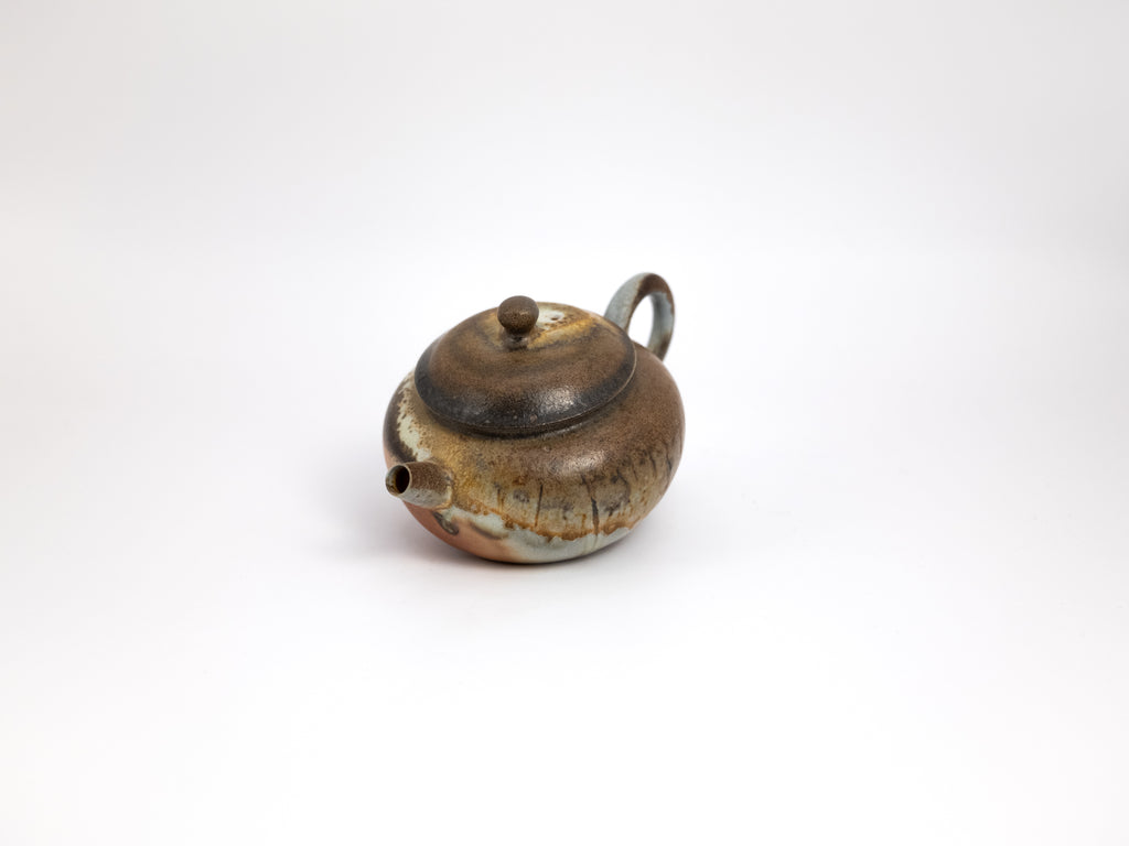 Wood Fired Porcelain Teapot