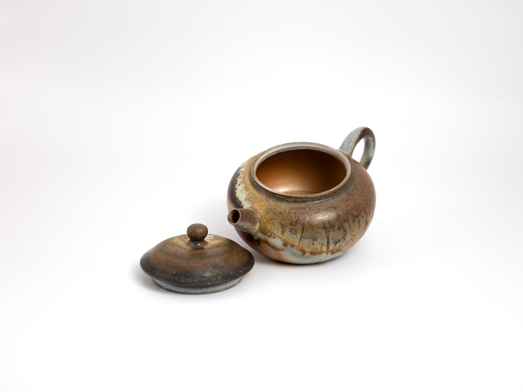 Wood Fired Porcelain Teapot