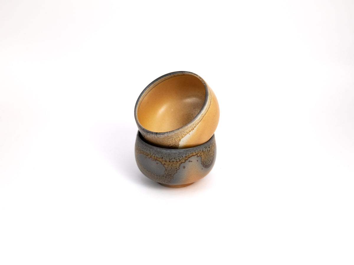 Wood Fired Porcelain Tea Cup