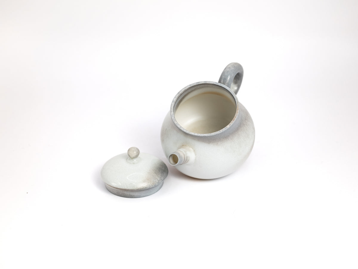 Wood Fired Porcelain Teapot