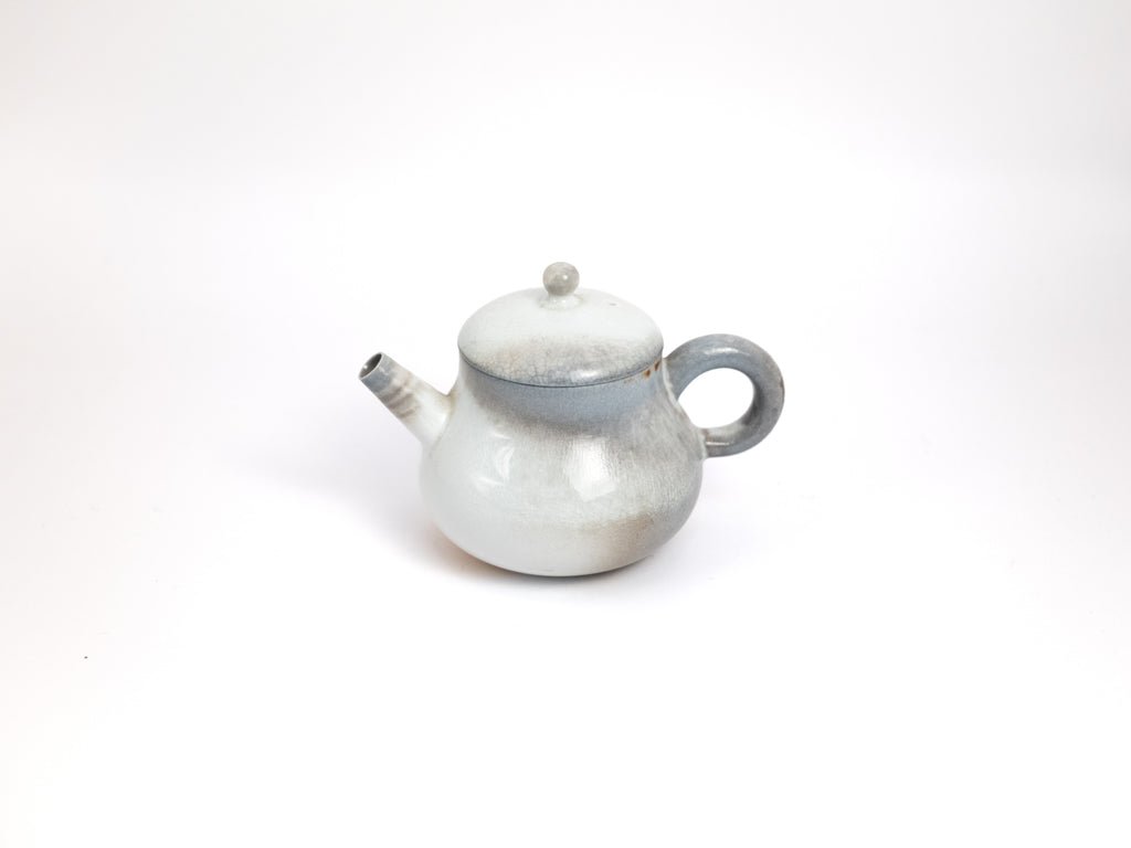 Wood Fired Porcelain Teapot