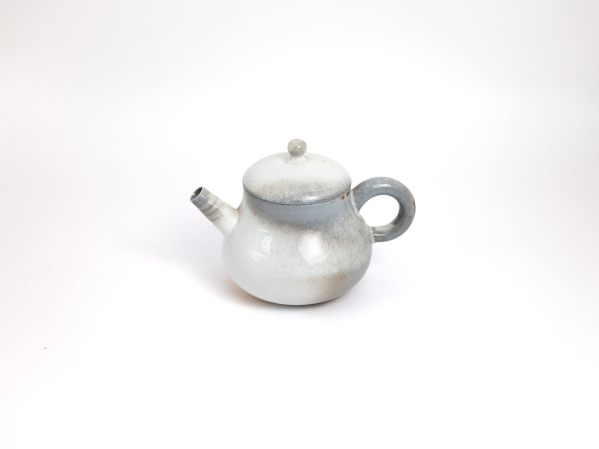 Wood Fired Porcelain Teapot