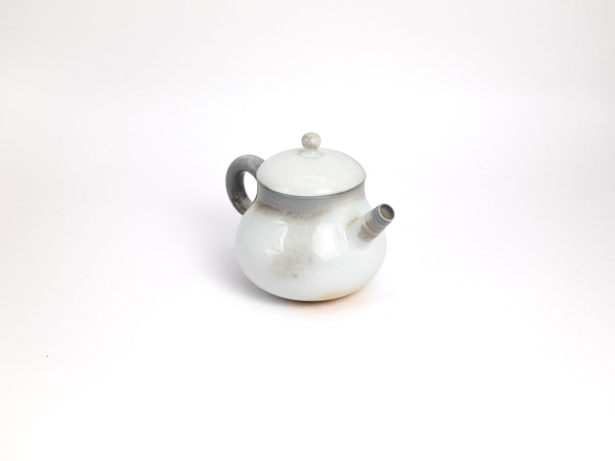 Wood Fired Porcelain Teapot