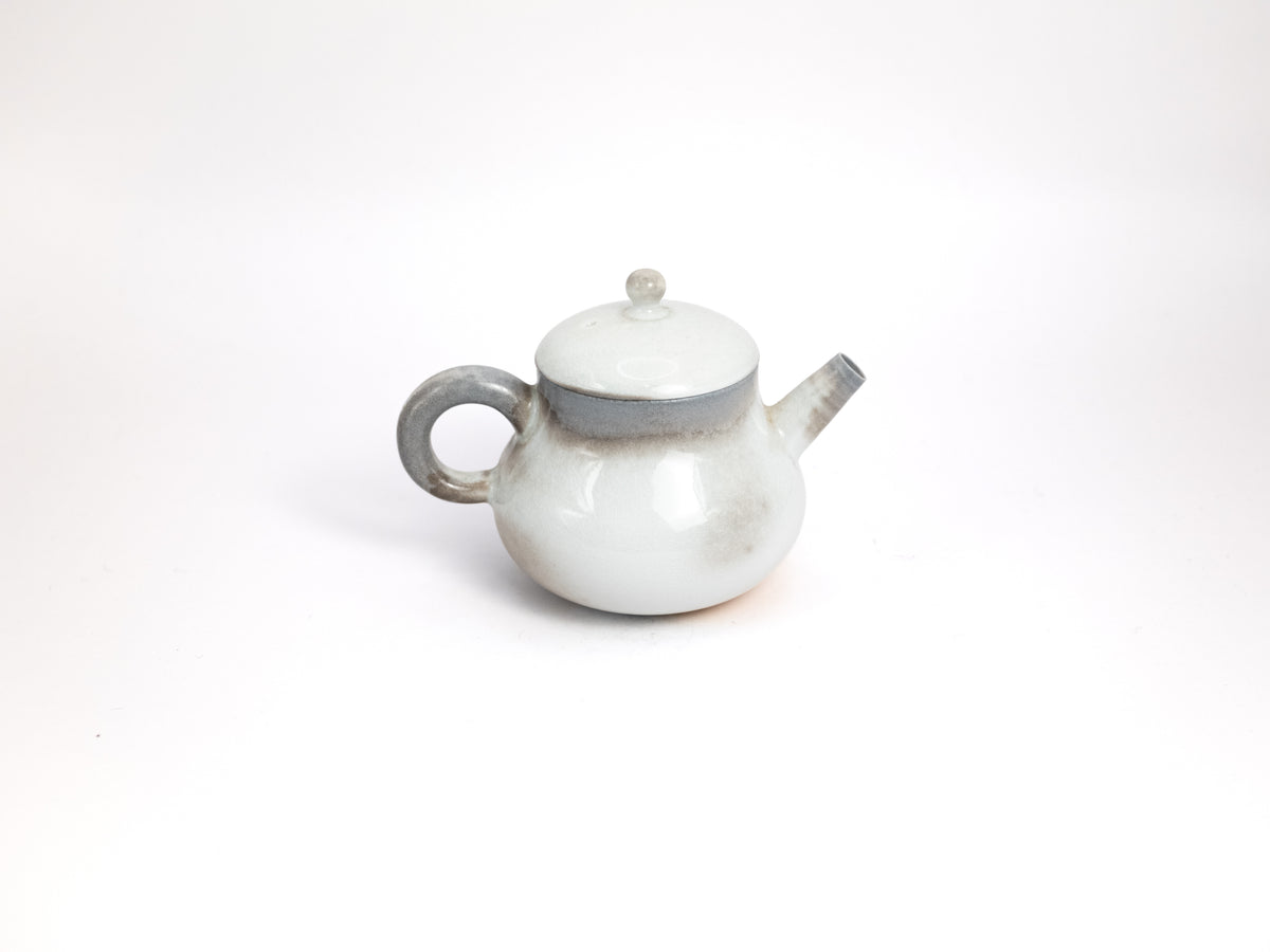 Wood Fired Porcelain Teapot