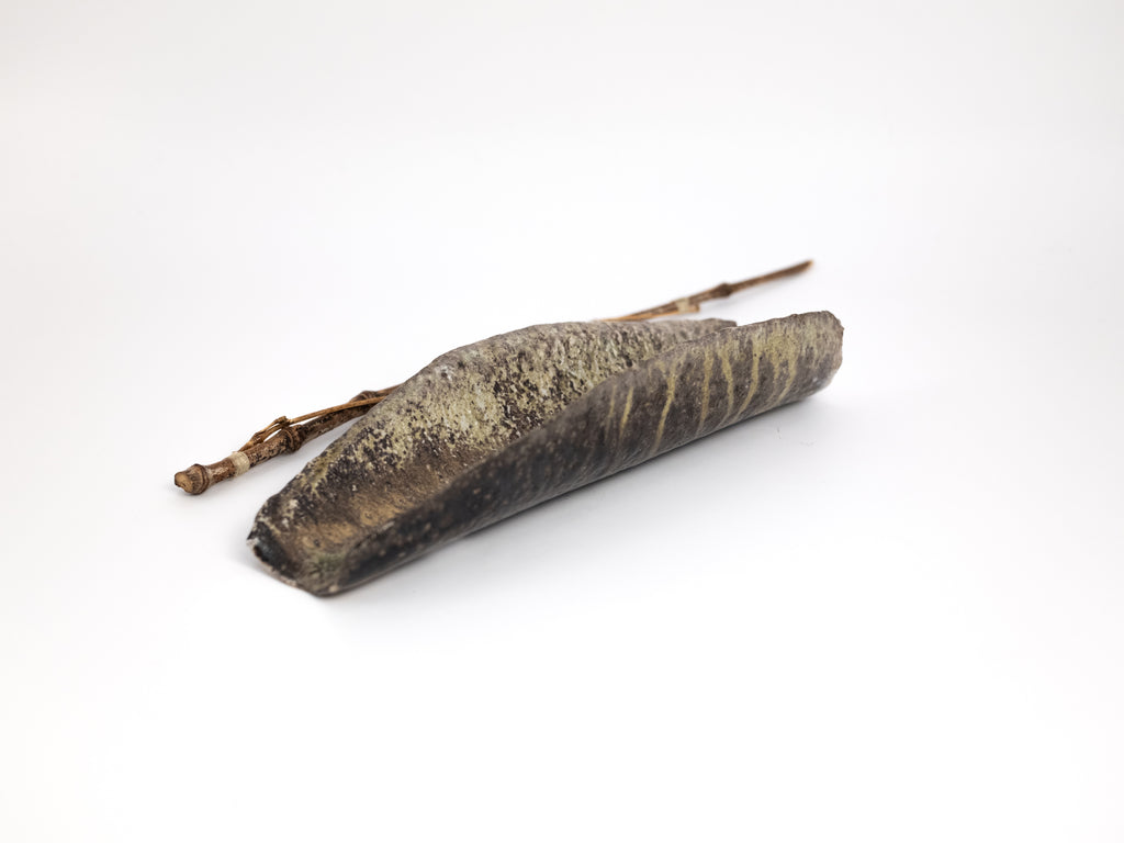 Wood Fired Tea Scoop + Bamboo Pick