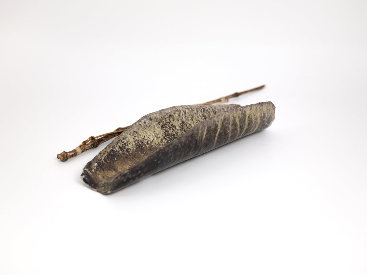 Wood Fired Tea Scoop + Bamboo Pick
