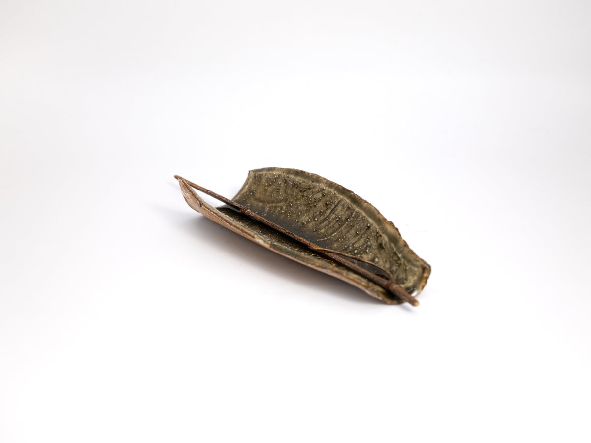 Wood Fired Tea Scoop + Bamboo Pick