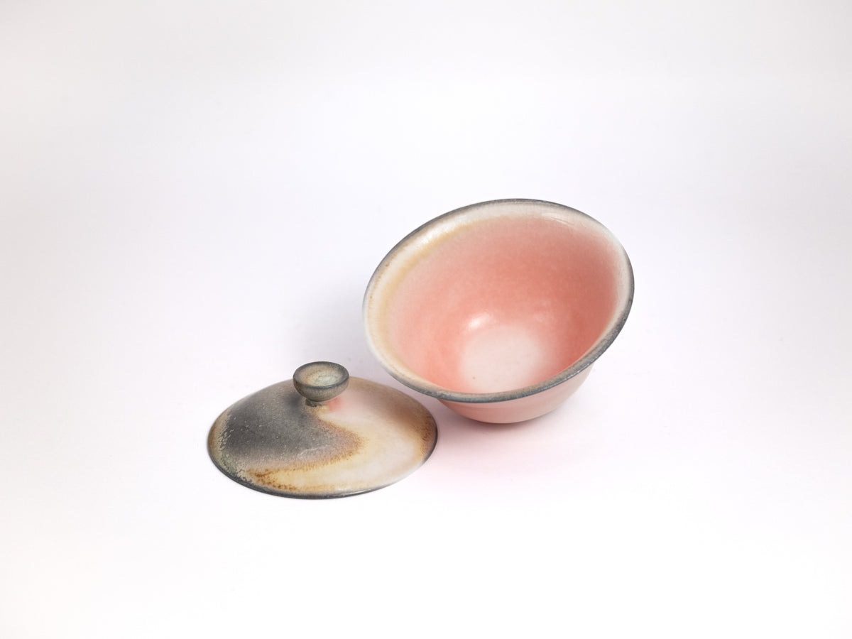 Wood Fired Sakura Glaze Gaiwan