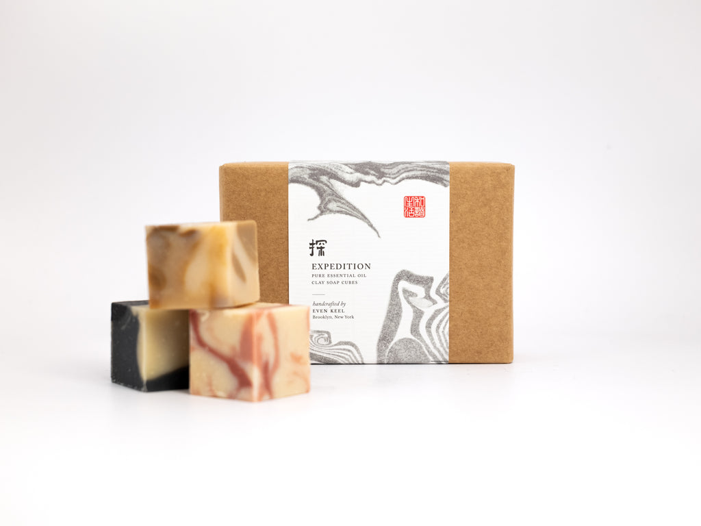 Marble Clay Soap Cube Set