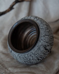 Distressed Onyx Ivory Vessel