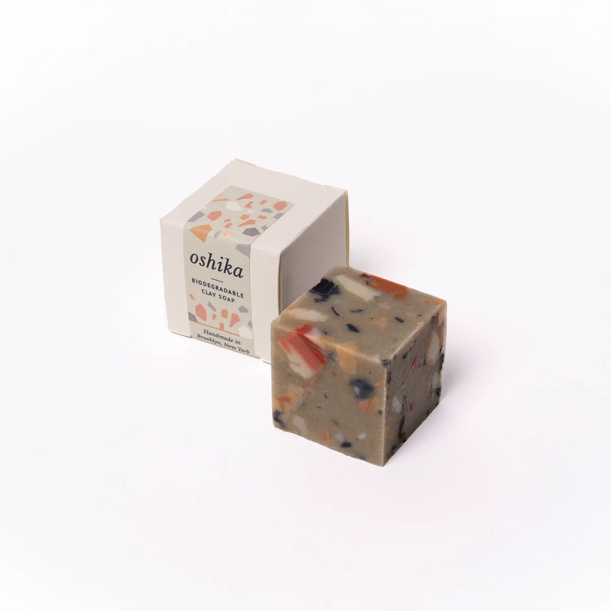 Terrazzo Clay Soap Cube Set
