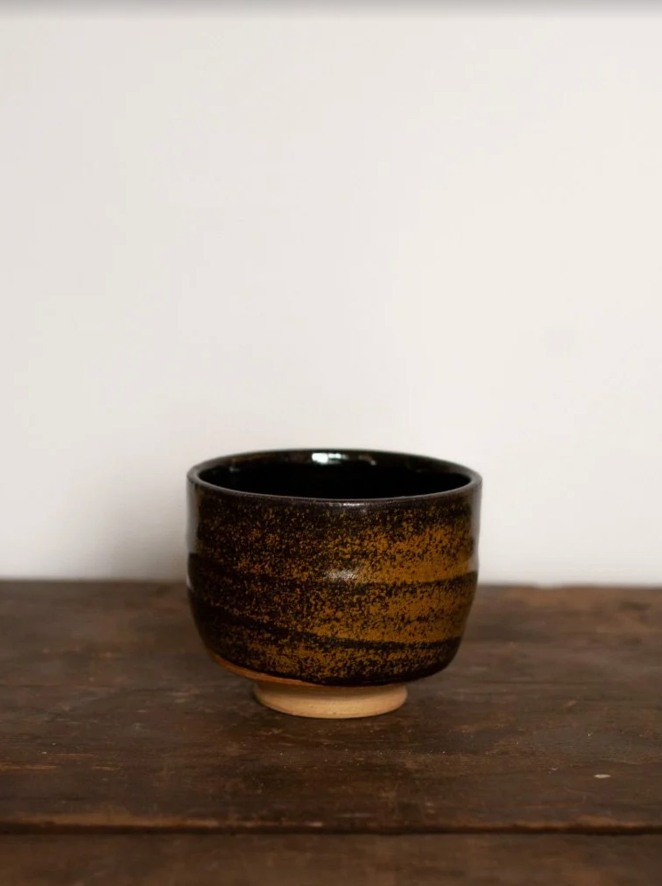 Amber Stoneware Cup